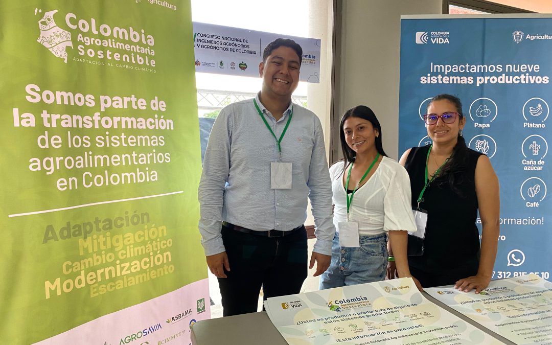 Participamos en el XXIV Congreso Nacional de Ingenieros Agrónomos y Agrónomos de Colombia 